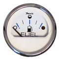 Faria Beede Instruments Faria 13818 Chesapeake Fuel Level Gauge - White SS, 2" 13818